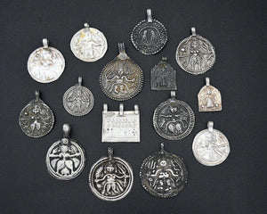 Set Hindu Charm Amulet Pendants - SET