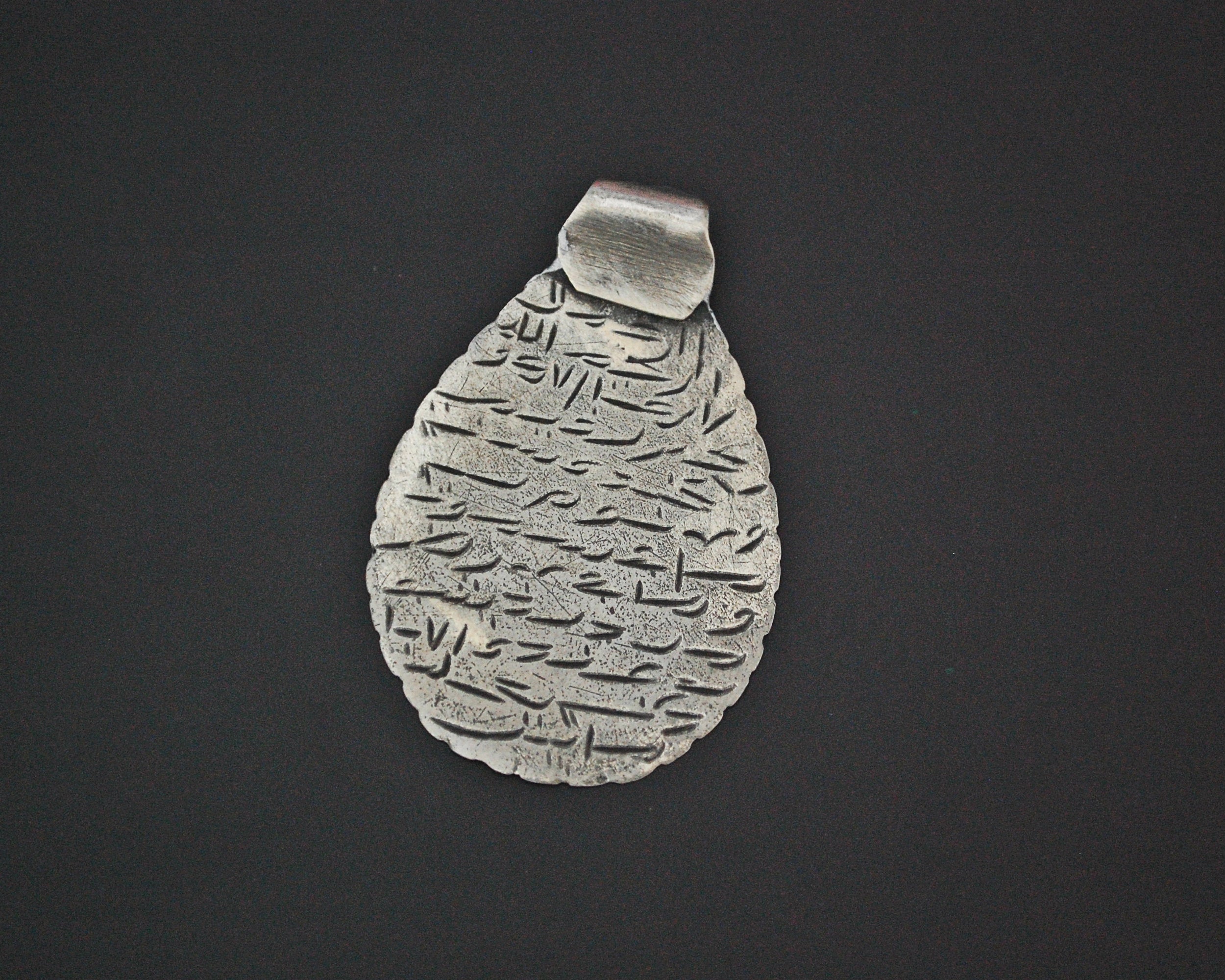 Rare Old Arabic Writing Amulet Pendant