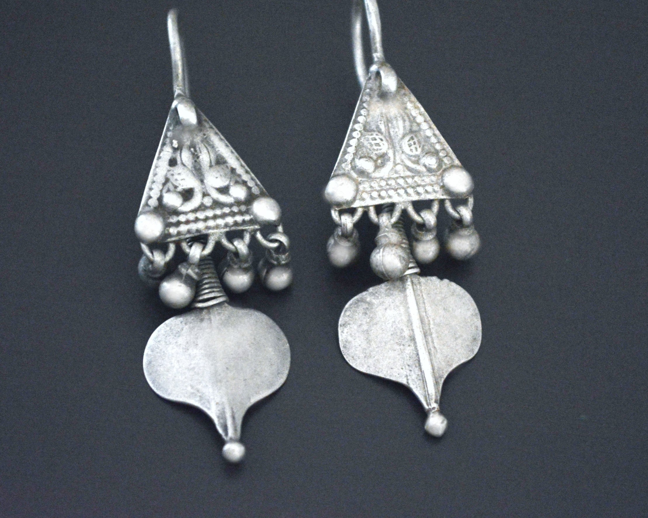 Rajasthani Silver Earrings