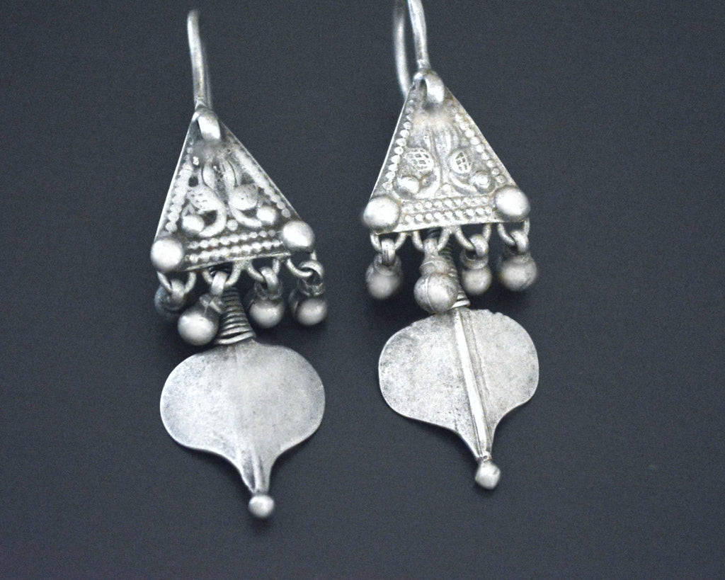 Rajasthani Silver Earrings