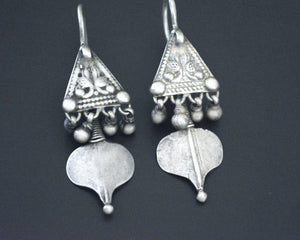 Rajasthani Silver Earrings
