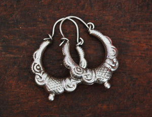 Ethnic Hoop Earrings - MEDIUM