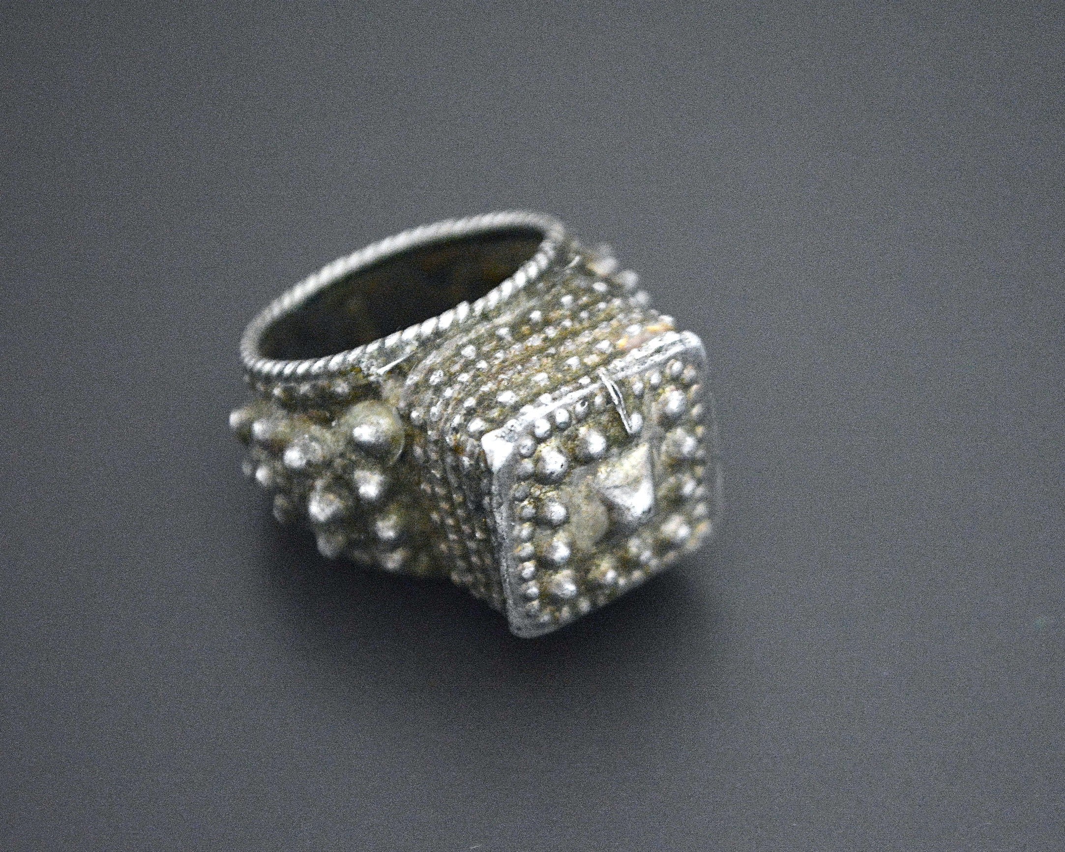 Yemeni Silver Ring - Size 5.75