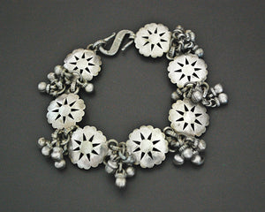 Rajasthani Silver Bracelet with Bells