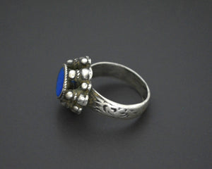 Afghani Lapis Lazuli Ring - Size 8.5