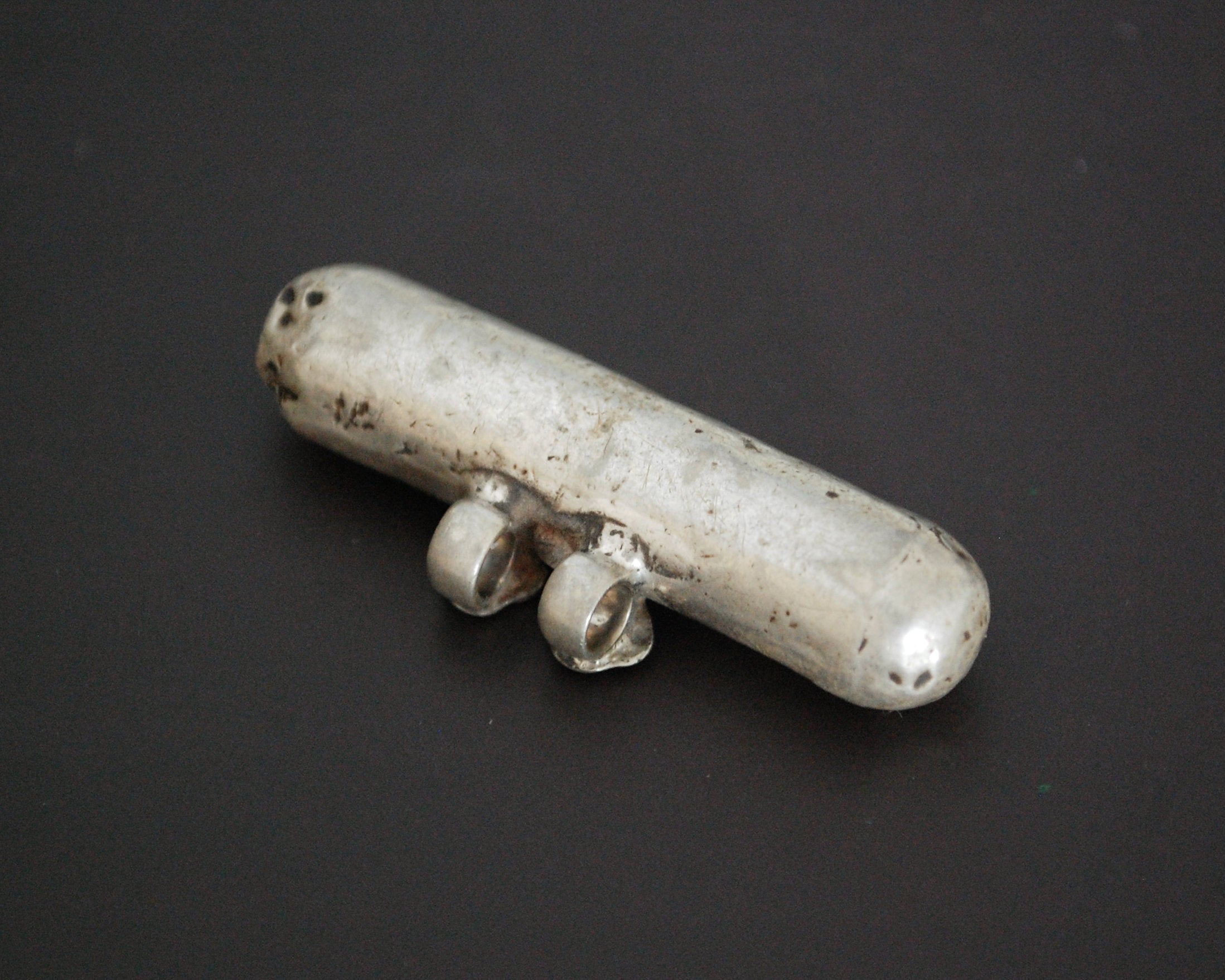 Rajasthani Silver Taviz Amulet Pendant