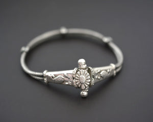 Rajasthani Snake Chain Bracelet with Fishes