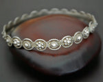 Rajasthani Silver Bangle Bracelet - SMALL