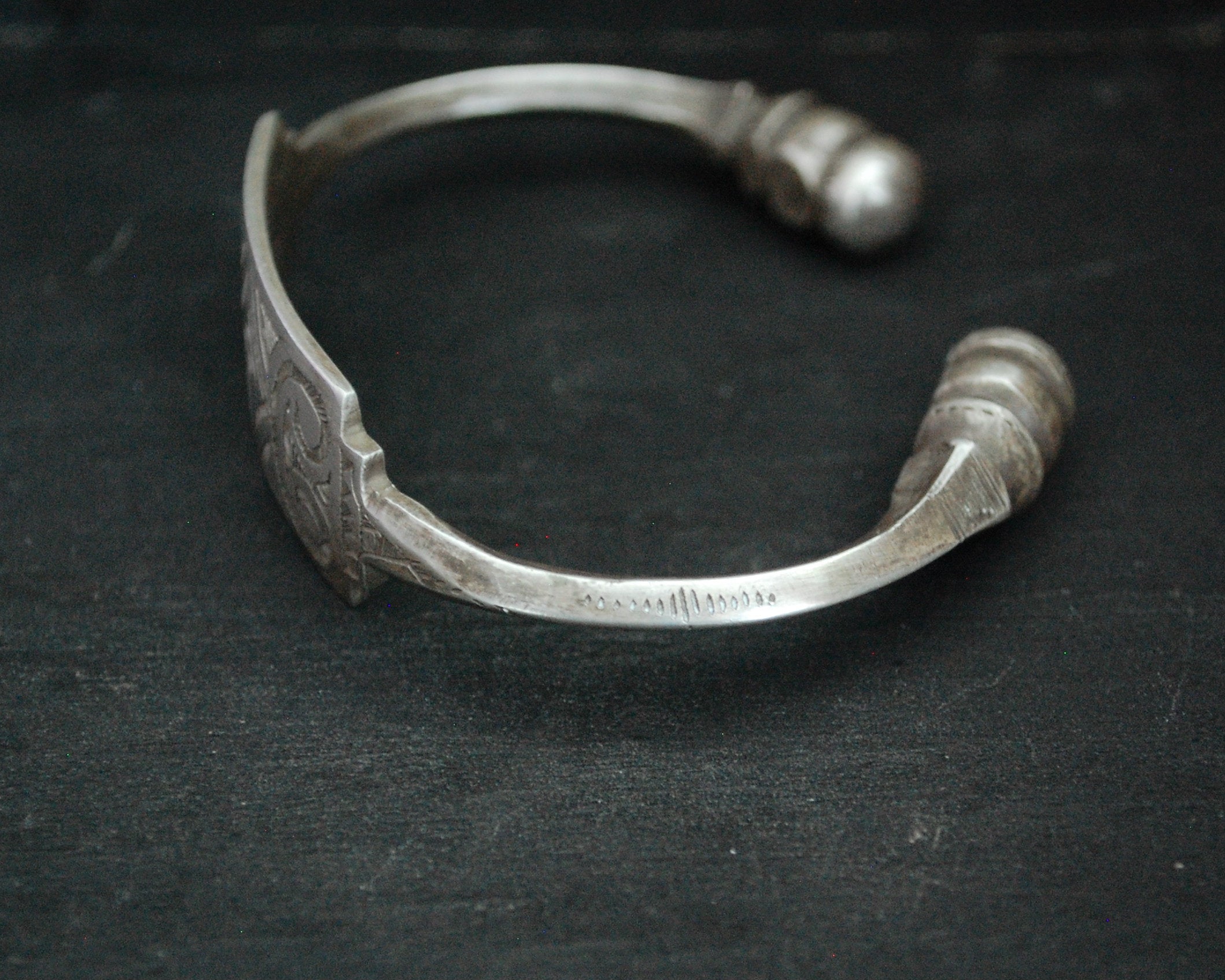 Inciseled Mauritanian Cuff Bracelet