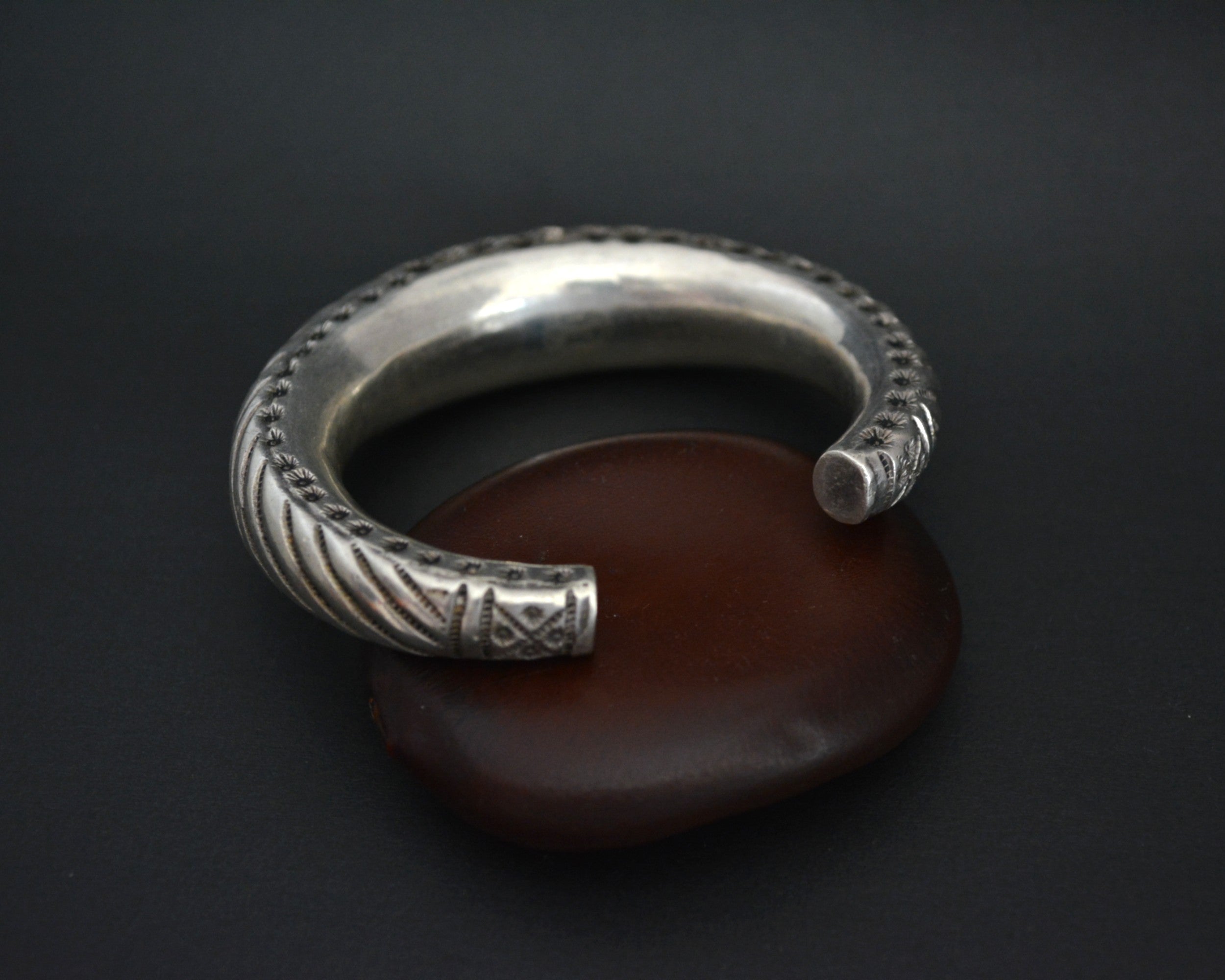 Gujarati Silver Cuff Bracelet