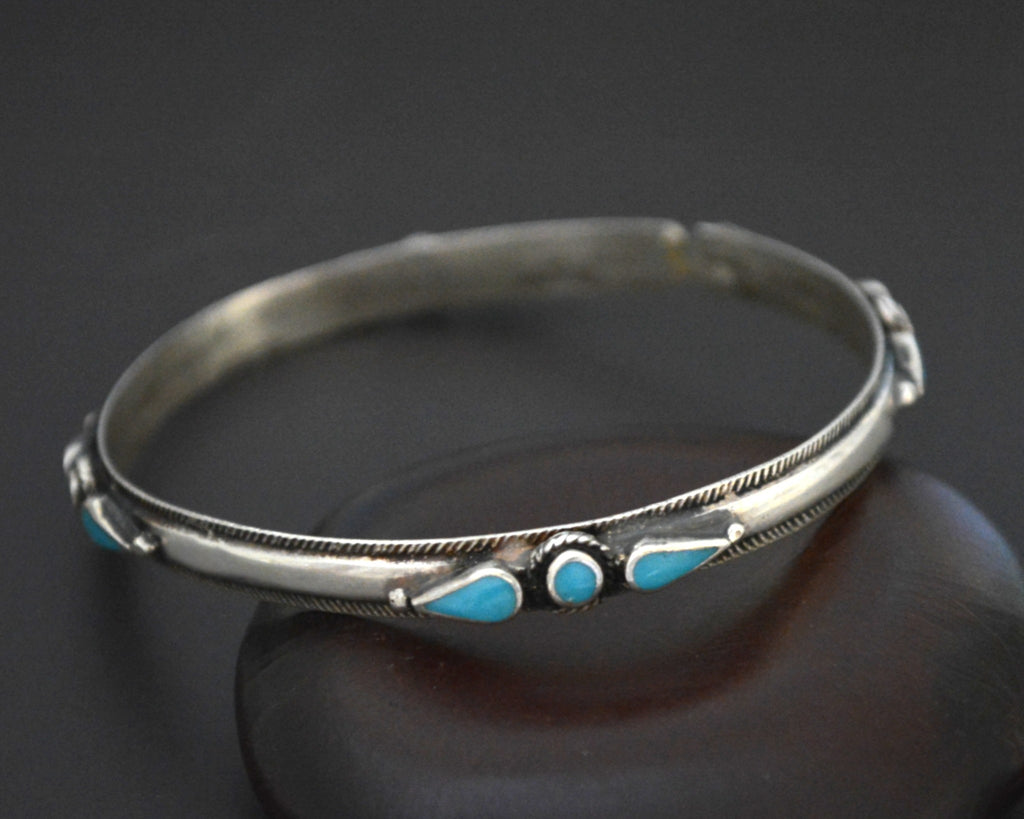 Ethnic Turquoise Cuff Bracelet
