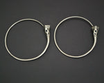 Tuareg Hoop Earrings - Thin and Medium Size