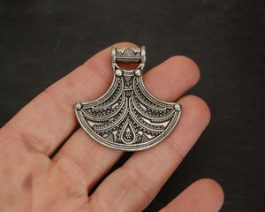 Ethnic Rajasthani Silver Pendant