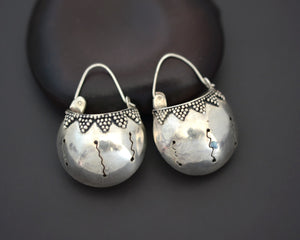 Ethnic Ornamented Basket Earrings