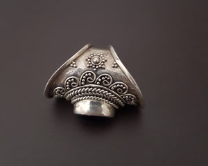 Ethnic Onyx Ring from Bali - Size 7.5