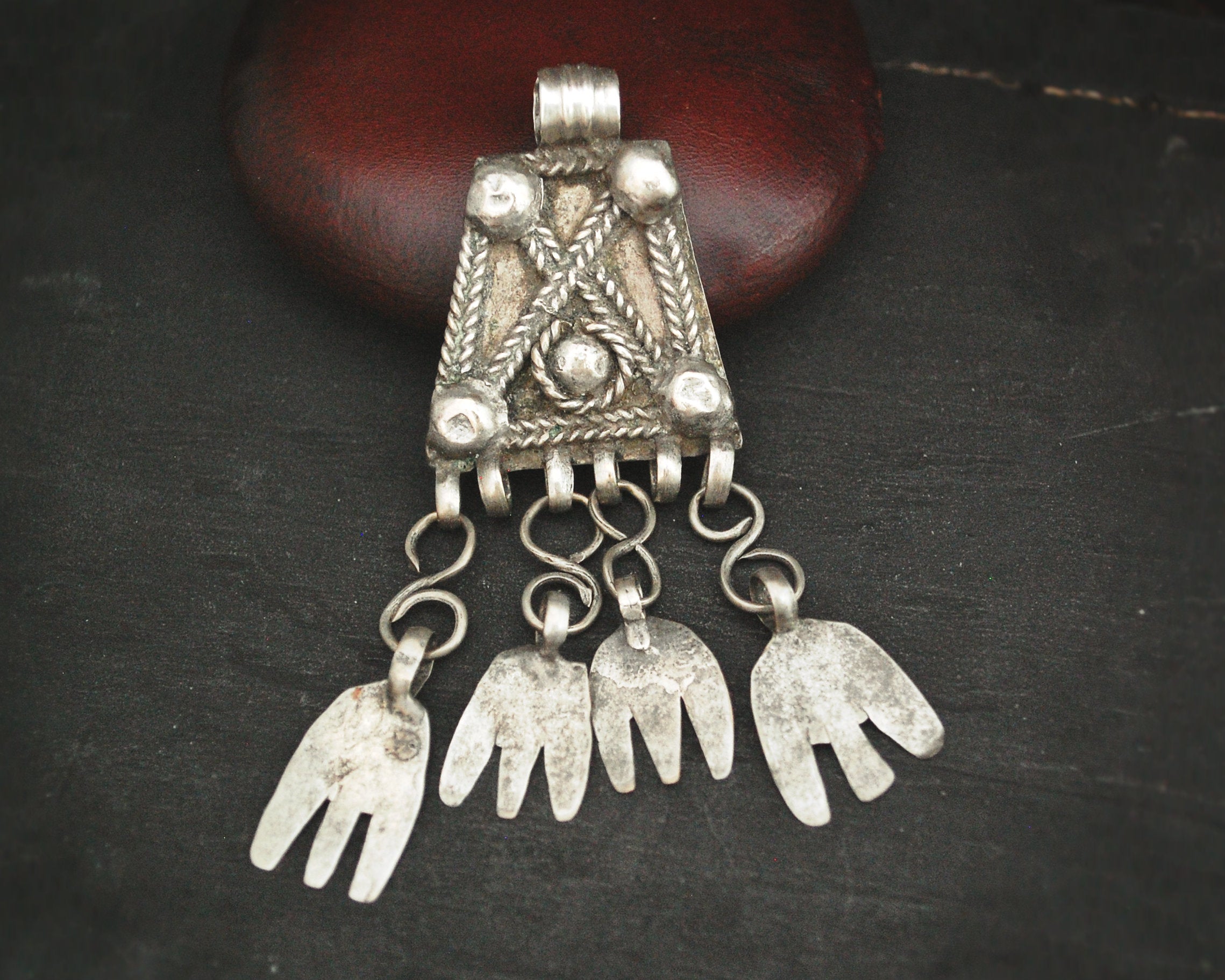 Ethiopian Pendant with Dangles