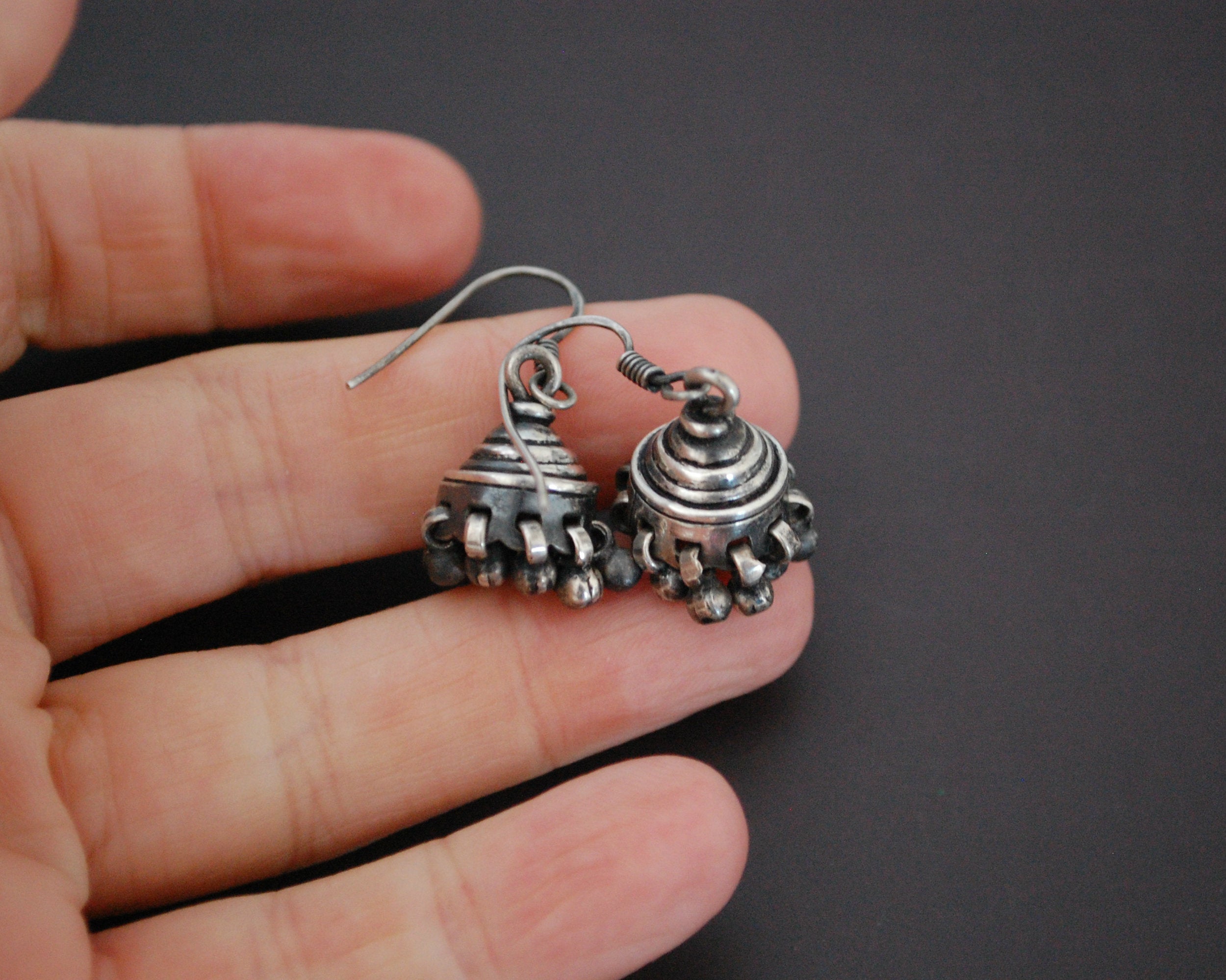 Rajasthani Jhumka Earrings - SMALL