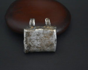 Old Yemeni Silver Box Pendant
