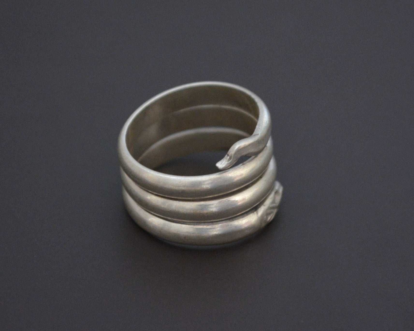 Snake Coil Ring from Egypt - Size 9