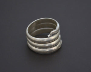 Snake Coil Ring from Egypt - Size 9