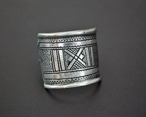 Tuareg Silver Ring - Size 11