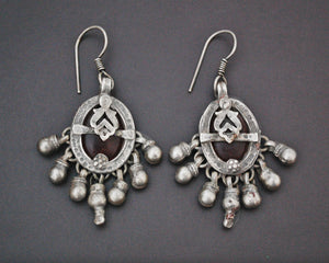 Rajasthani Earrings with Glass