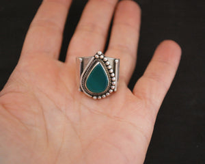 Ethnic Aventurine Ring - Size 9