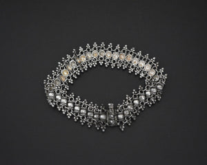 Ethnic Link Bracelet with Pin