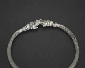 Indian Elephants Head Snake Chain Bracelet