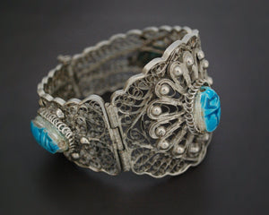 Scarab Filigree Bracelet from Egypt