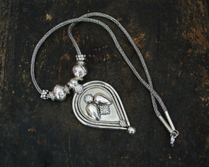 Indian Amulet Pendant on Snake Chain