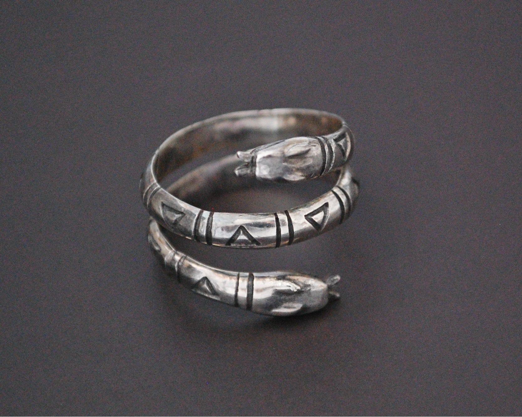 Snake Coil Ring - Size 7
