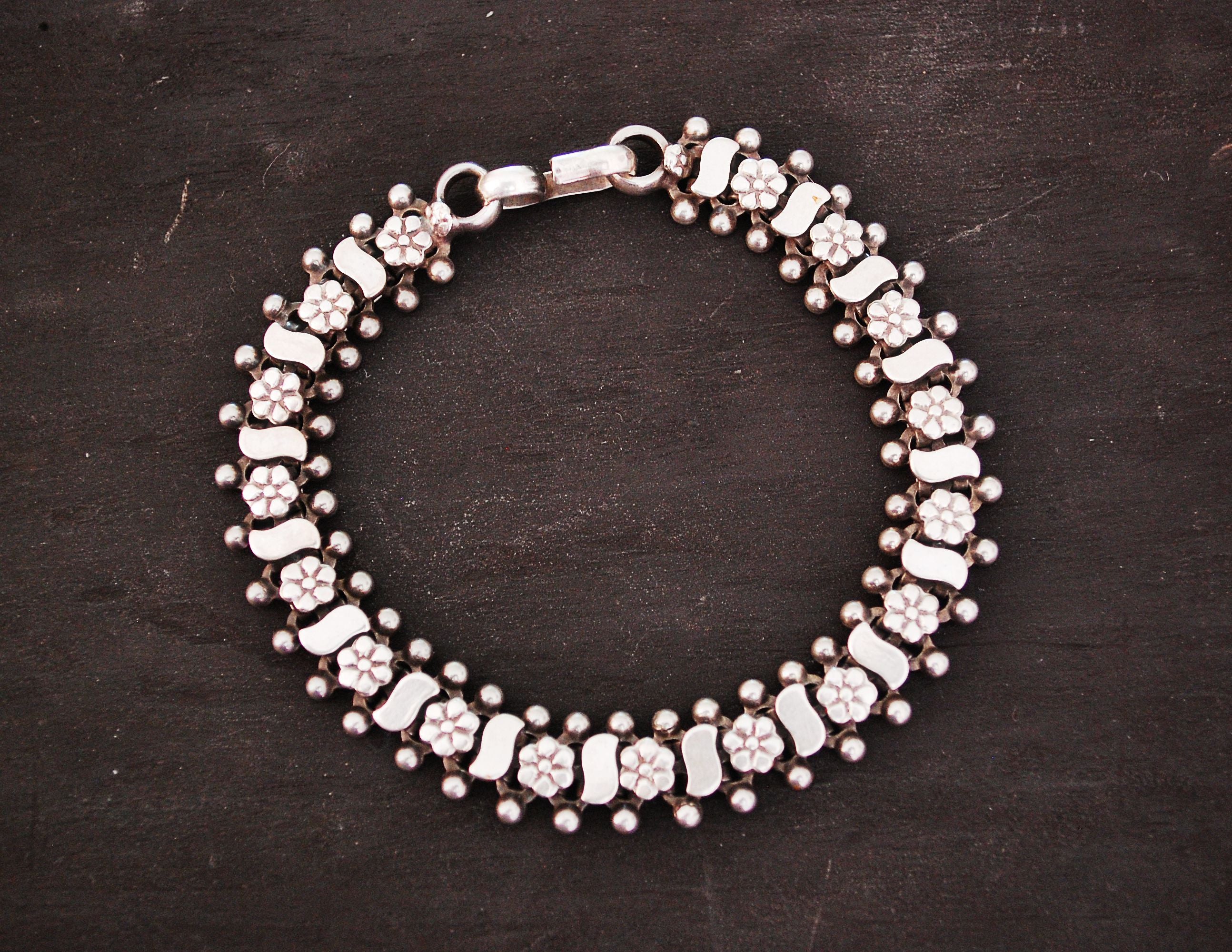 Rajasthani Silver Bracelet