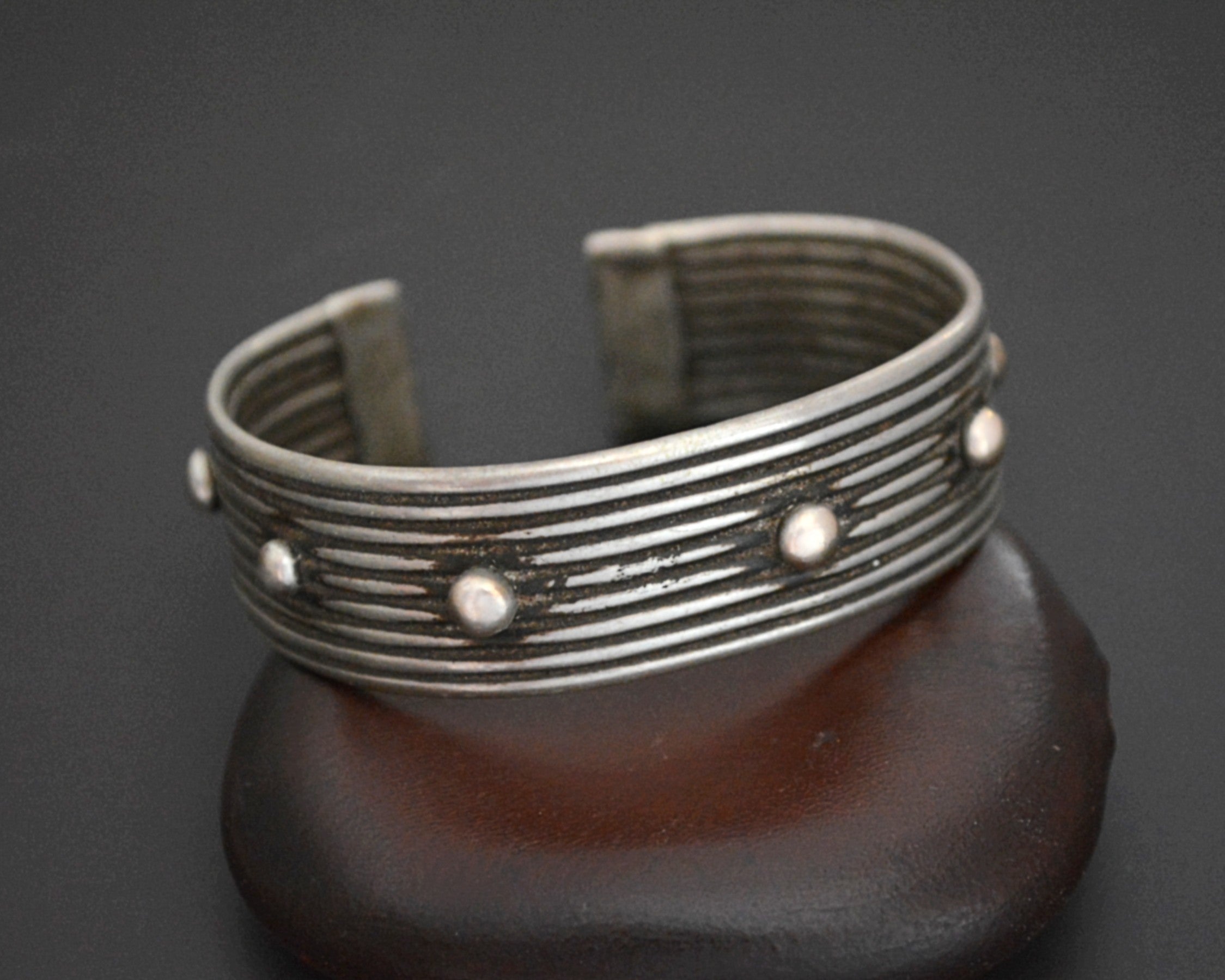 Old Ethiopian Silver Cuff Bracelet