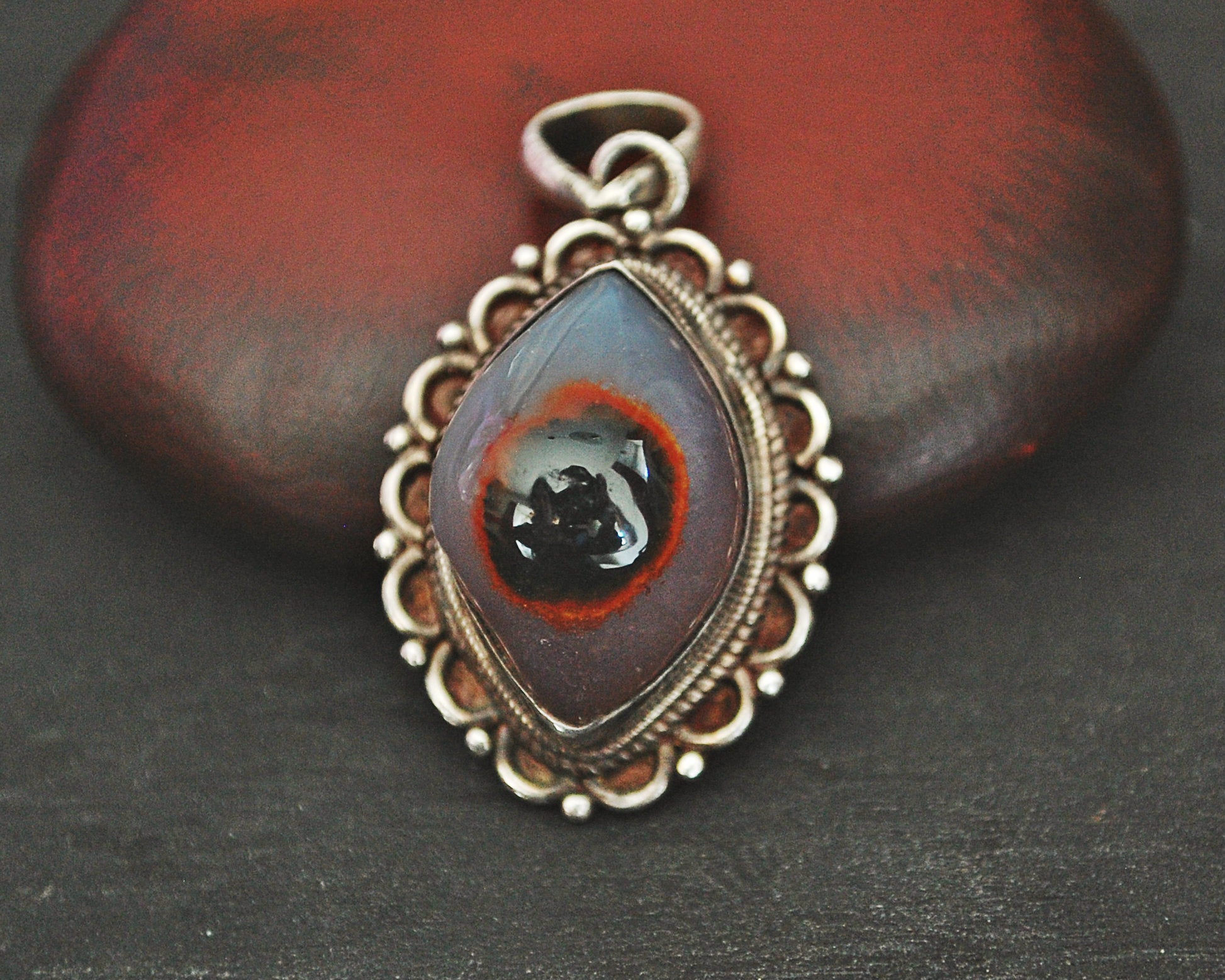 Shiva Eye Agate Pendant