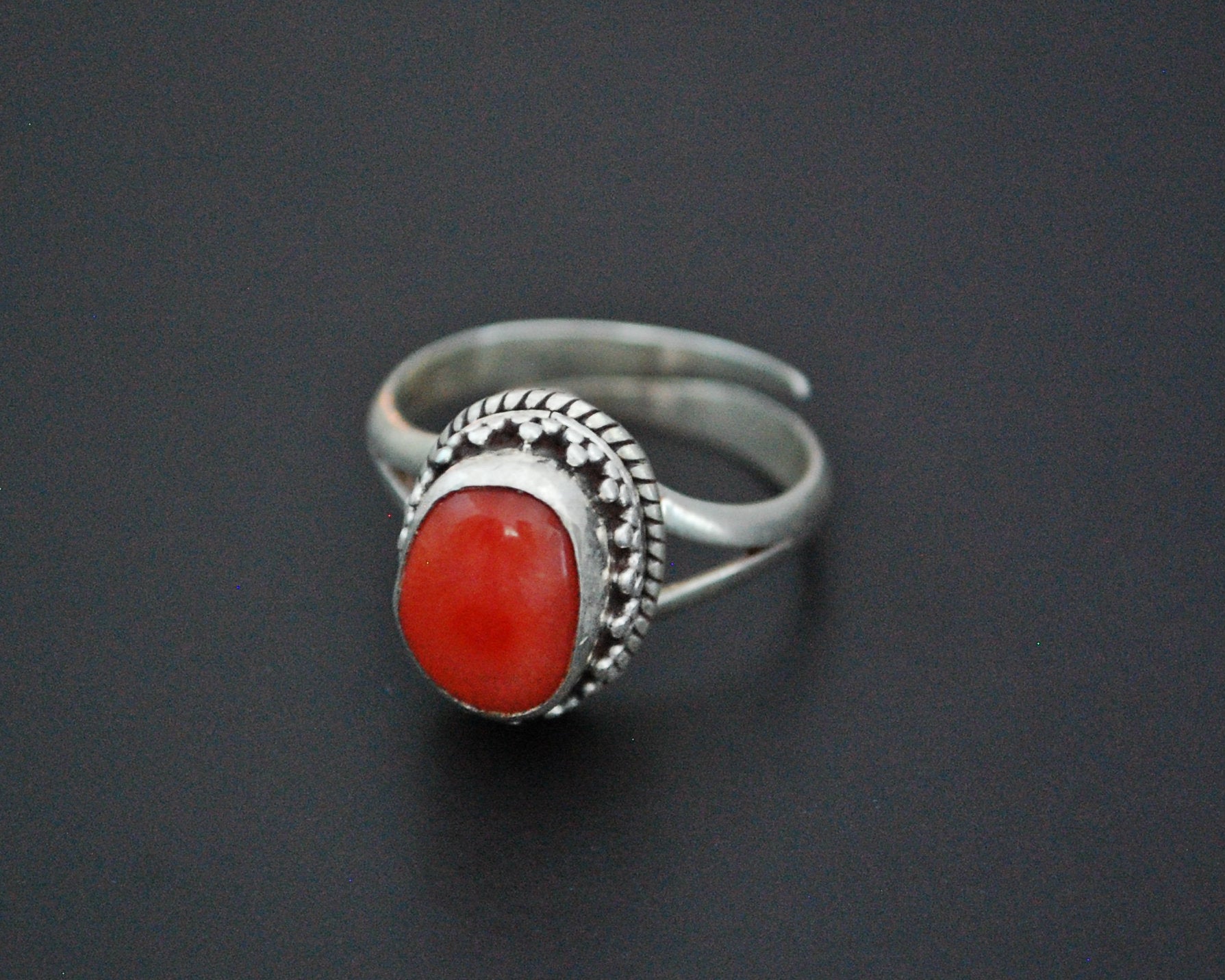 Vintage Nepali Ring - Size 7 / Adjustable