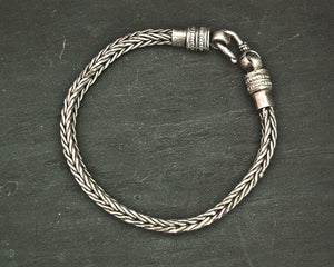 Woven Rajasthani Snake Chain Bracelet