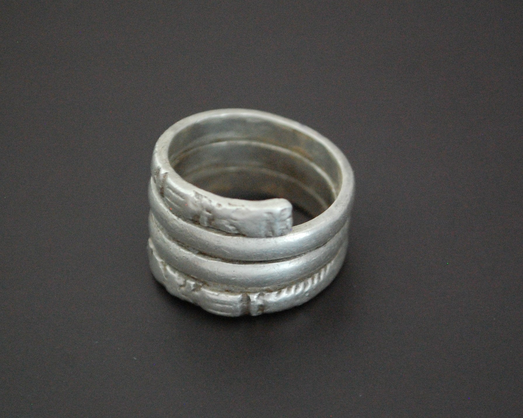 Ethnic Coil Ring from India - Size 8