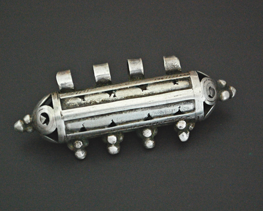 Indian Tribal Silver Taviz Pendant