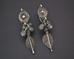 Old Rajasthani Silver Earrings