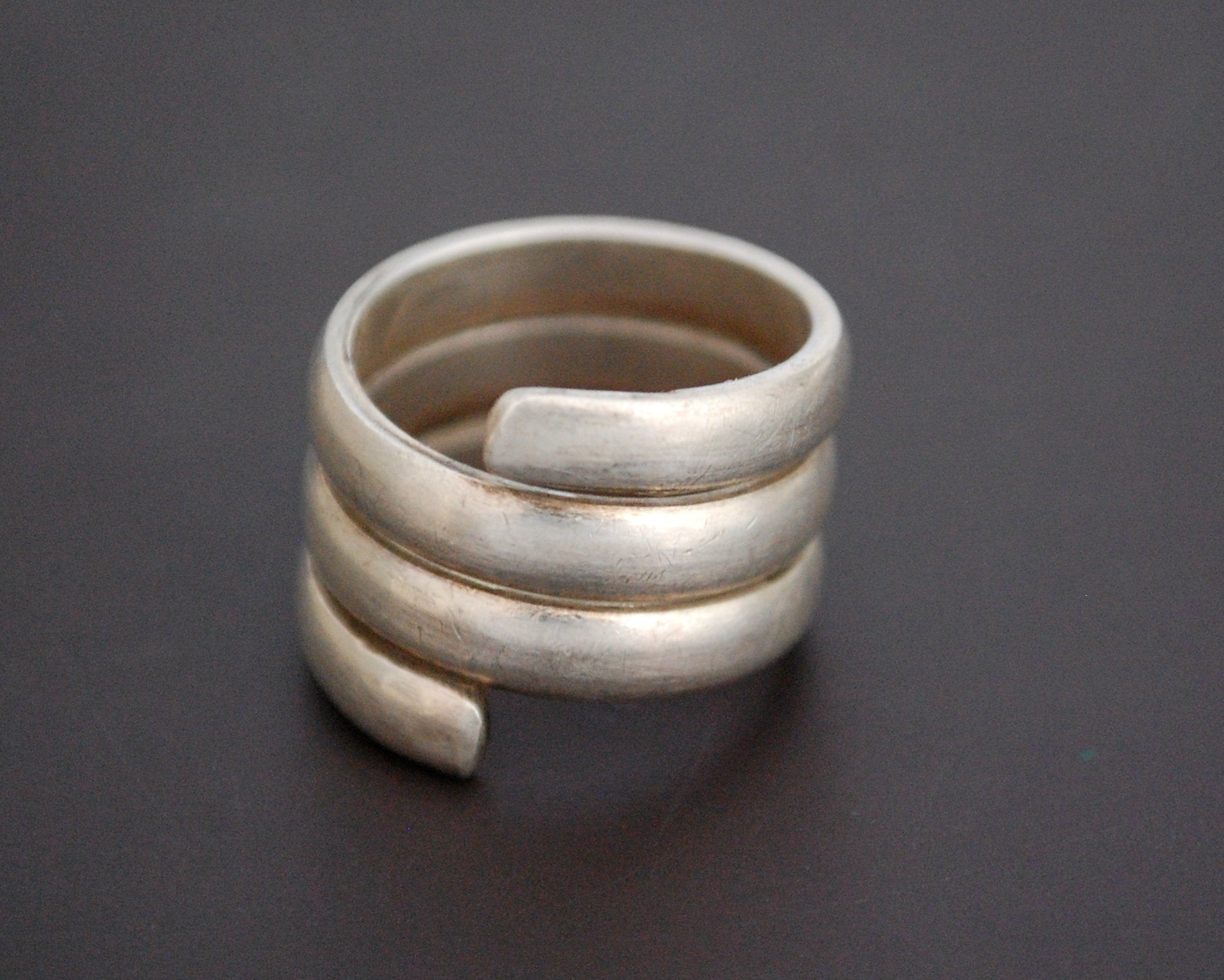 Ethnic Coil Ring from India - Size 7.5