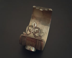 Turkmen Carnelian Cuff Bracelet