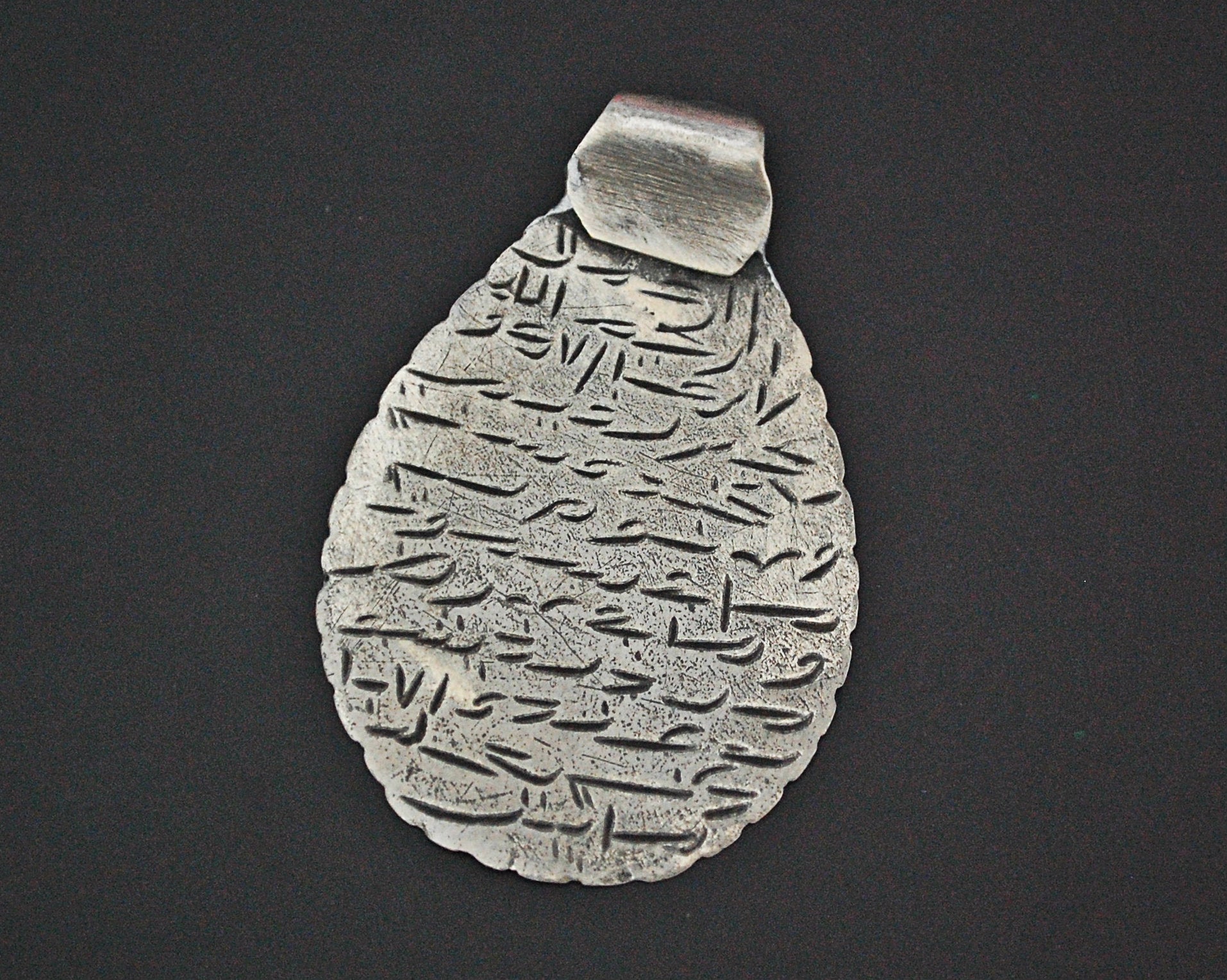 Rare Old Arabic Writing Amulet Pendant