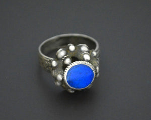 Afghani Lapis Lazuli Ring - Size 8.5