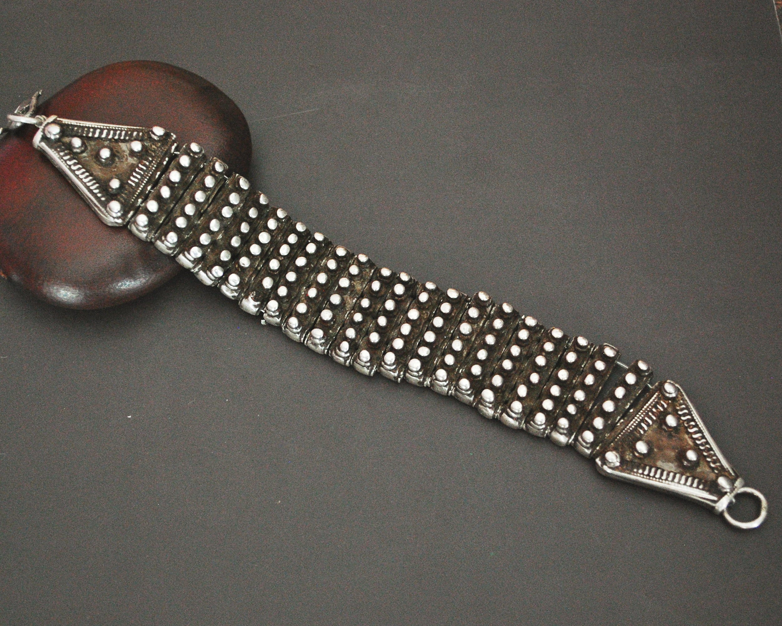 Indian Silver Link Bracelet
