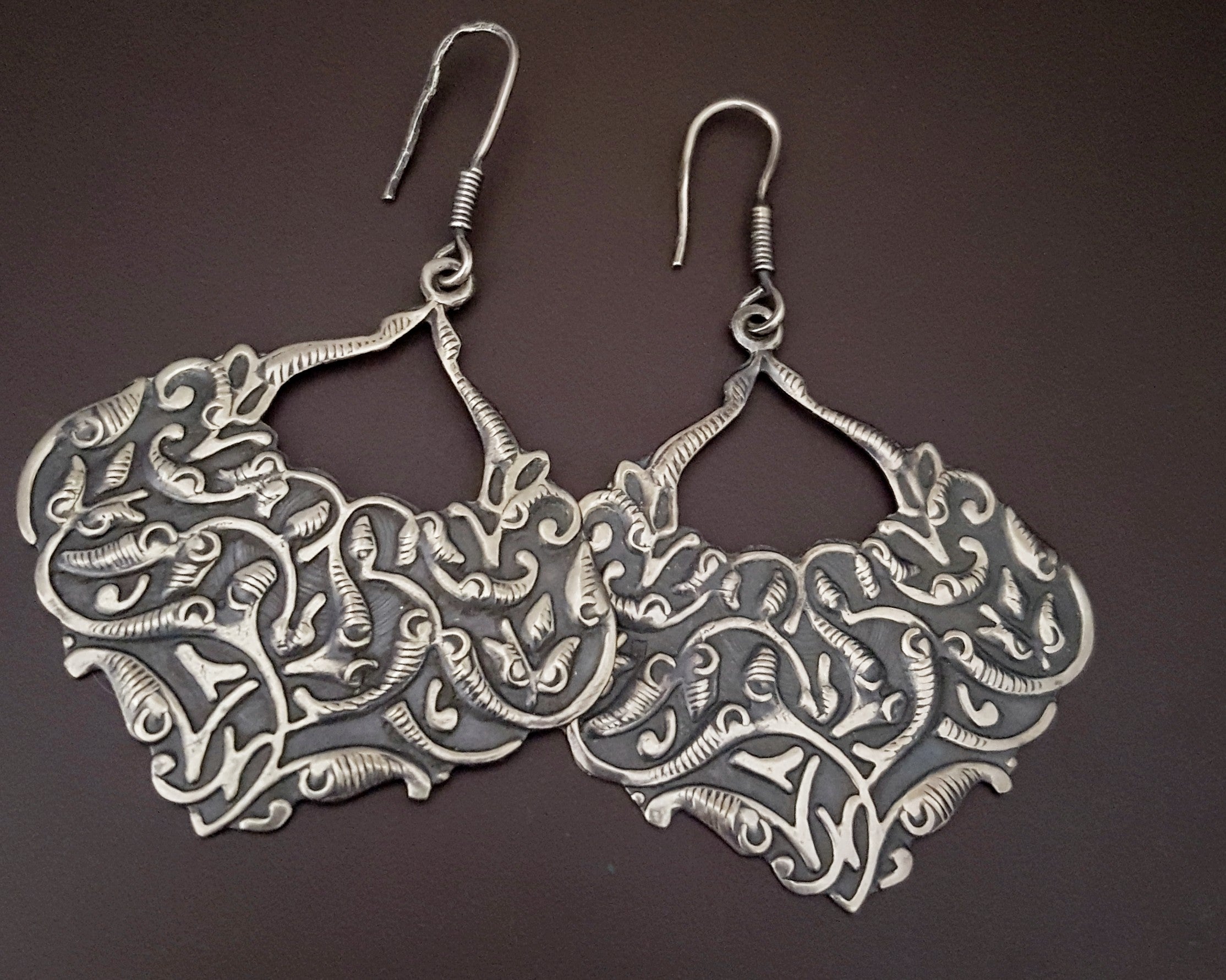 Ethnic Dangle Earrings from Egypt