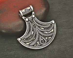 Ethnic Rajasthani Silver Pendant