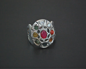 Navaratna Indian Astrology Ring - Size 7.5