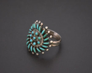 Zuni Petit Point Cluster Ring - Size 9