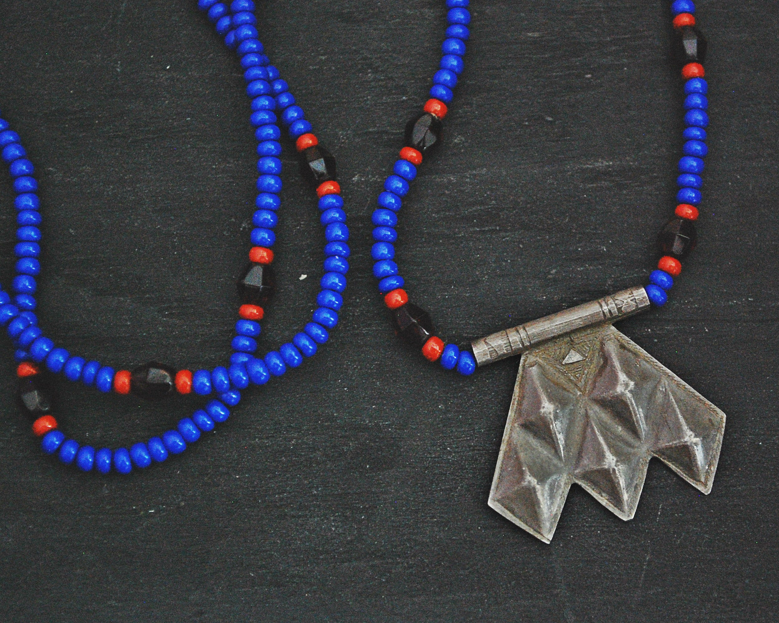 Tuareg Khomeissa Beaded Necklace